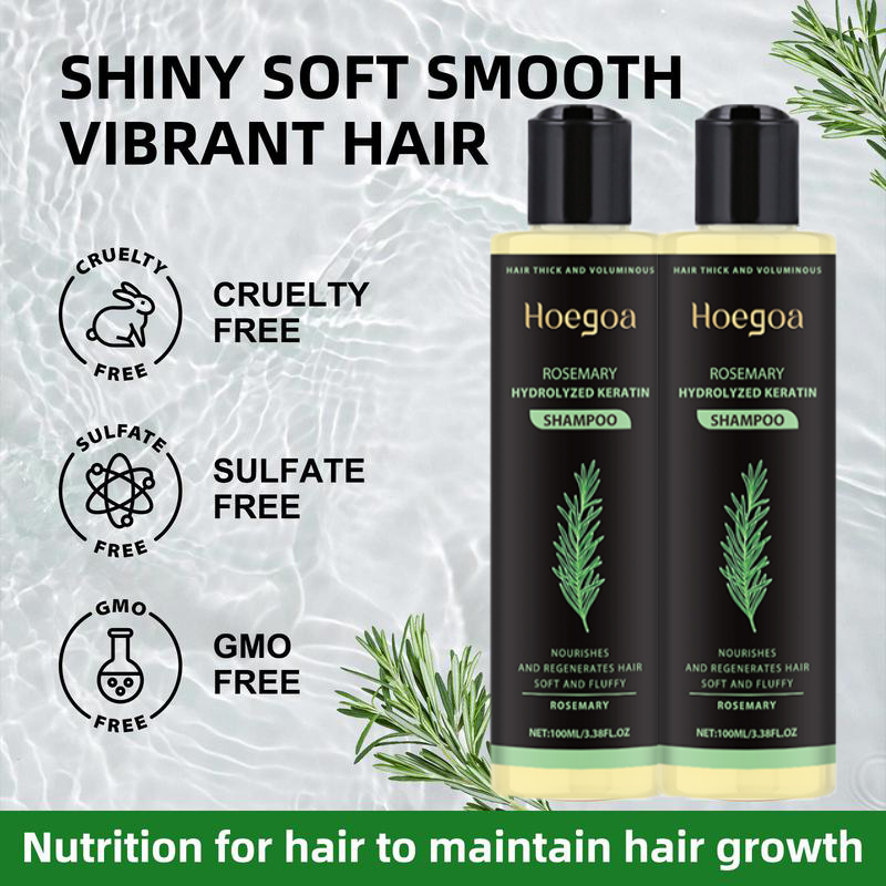 【Buy two get one free】Rosemary Shampoo & Collagen Hair Mask-A