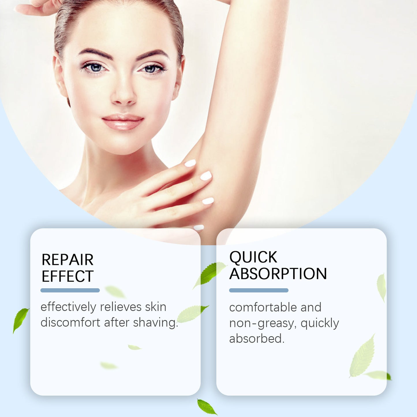 JAYSUING Underarm After Shave Roller Gentle cleansing and moisturizing armpit essence-A