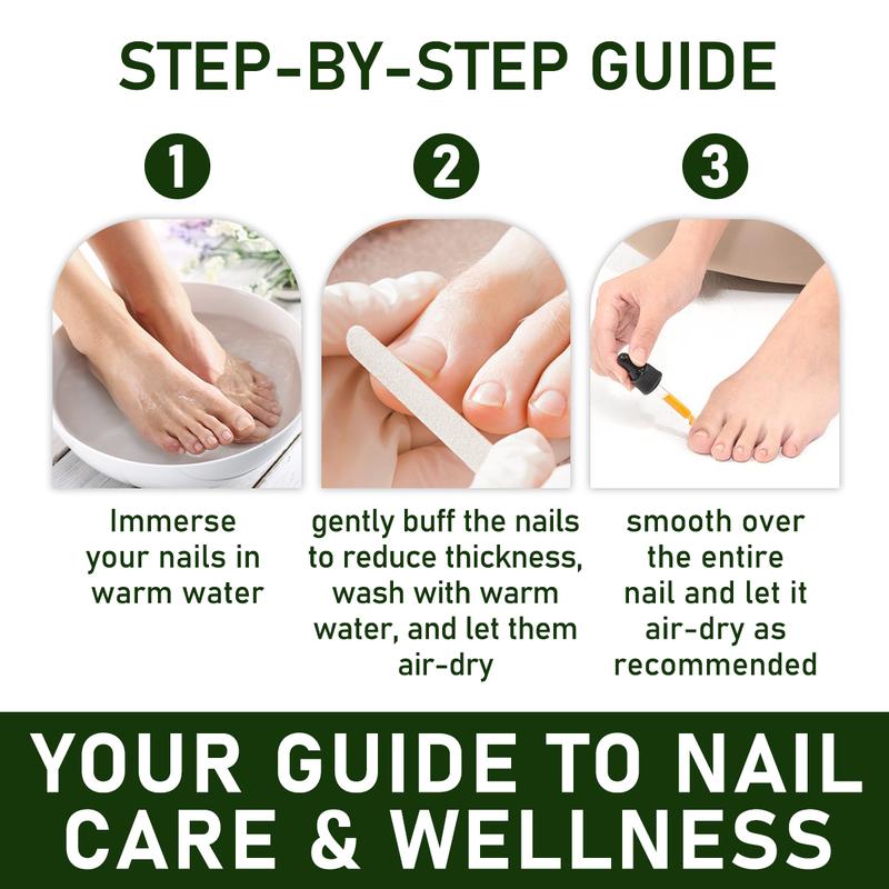 Toenail Fungus Treatment Extra Strength, Antifungal Solution for Toenail or Fingernail, Triple Action Formula for Remove Fungal, Repair and Renewal Damaged Nails 1.0 Fl Oz-KY