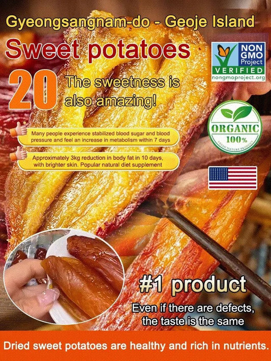 Soft and Sweet Skin-On Dried Sweet Potato-Lily