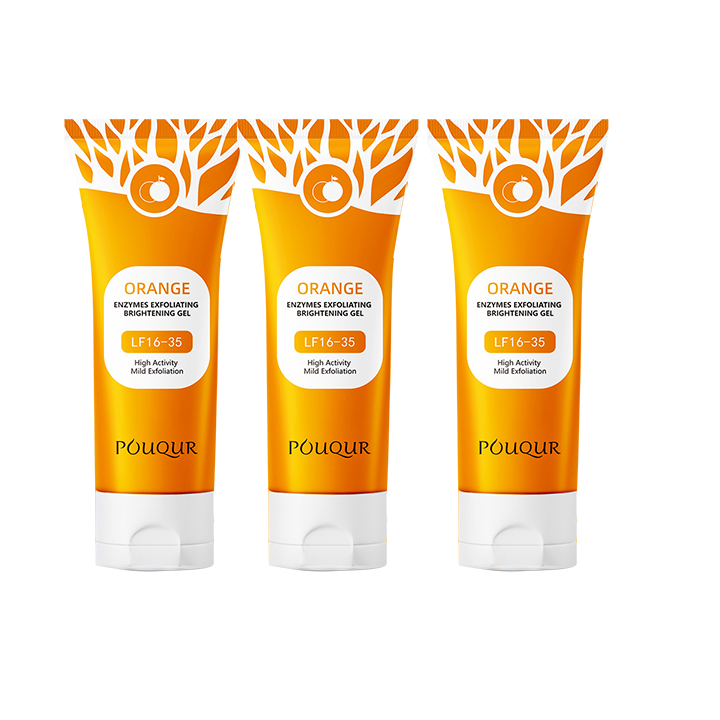 Orange Exfoliating Gel, Suitable for Both Men and Women-3LY