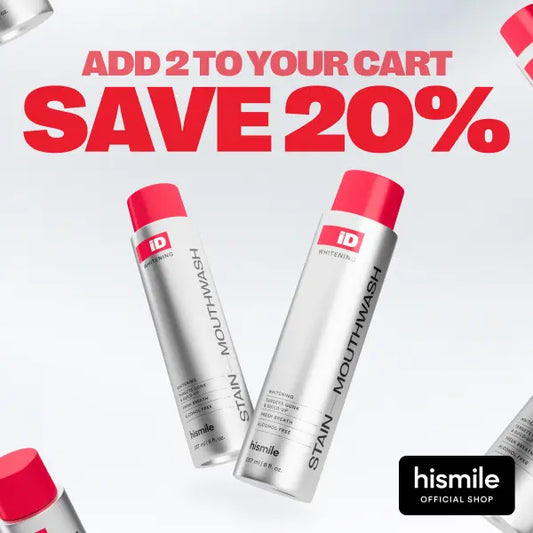 Hismile iD Stain Whitening Mouthwash for White Teeth-918