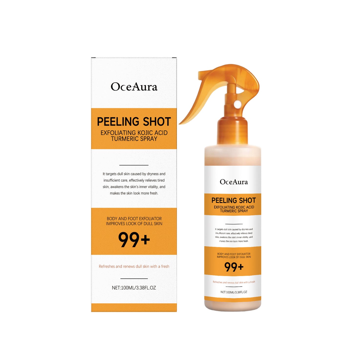 Peel Shot Keratin Care Spray de ácido kójico y cúrcuma 200 ml - KY 