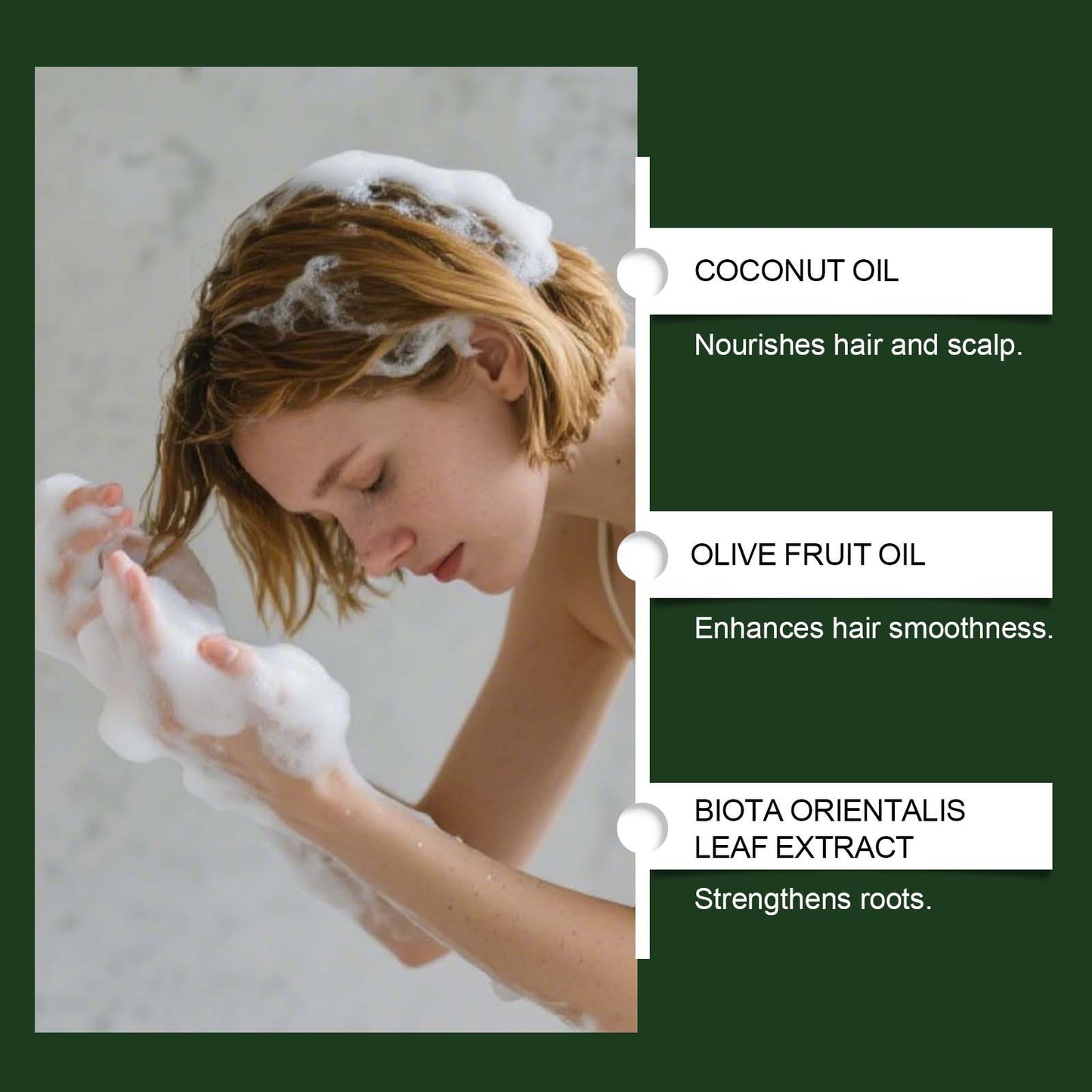 Usman Grass and Platycladus orientalis Leaf Shampoo Bar | Specifically designed for people with fine, limp and sparse hair-9SLL