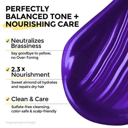 Anti-Yellow Purple Toning Shampoo for Color-9Y88