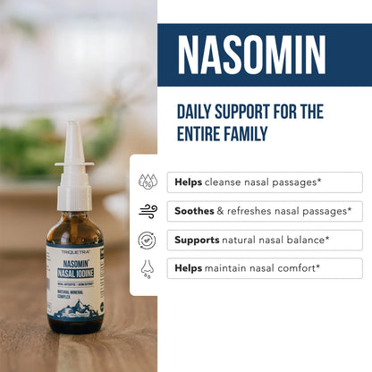 Nasomin Nasal Cleanse Naturally & Safely Cleanse Your Nasal Cavity-KY