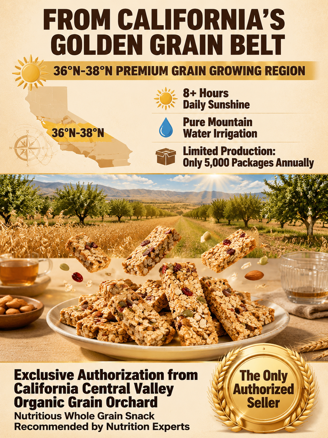 🥚Oat Protein Granola Bars Low Calorie Snack-Lily