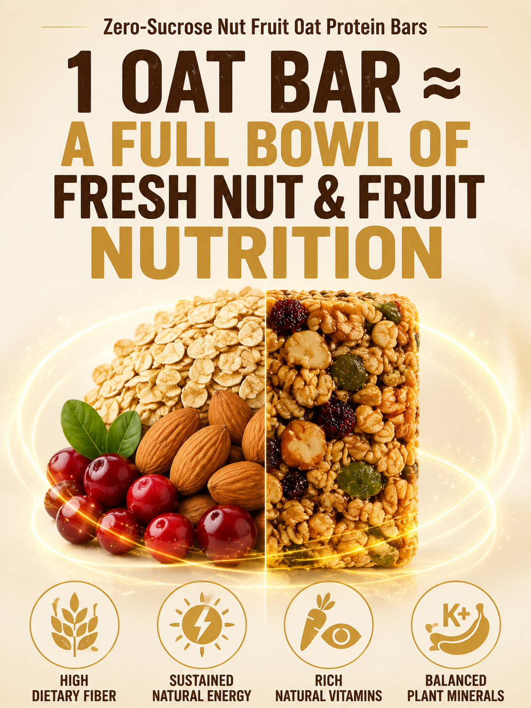 🥚Oat Protein Granola Bars Low Calorie Snack-Lily