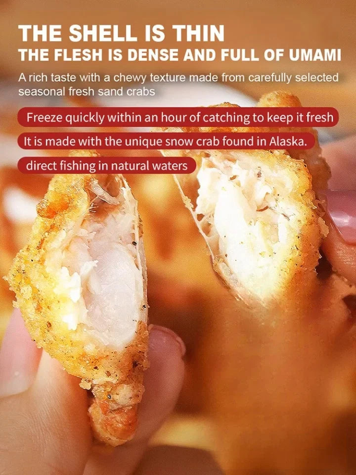 Alaskan Snow Crab Ready-to-EatCrispy Crab-Lily