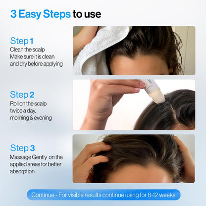 Be Bodywise Hair Growth Roll-On Serum-KY