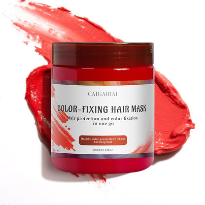 Color Depositing Red Hair Mask Color-KY