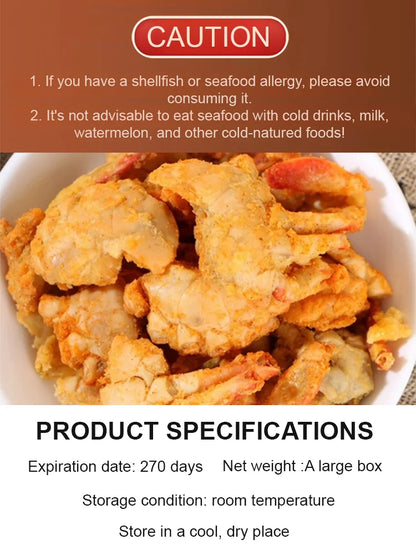 Alaskan Snow Crab Ready-to-EatCrispy Crab-Lily