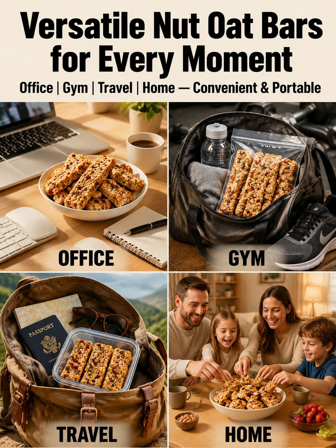 🥚Oat Protein Granola Bars Low Calorie Snack-Lily