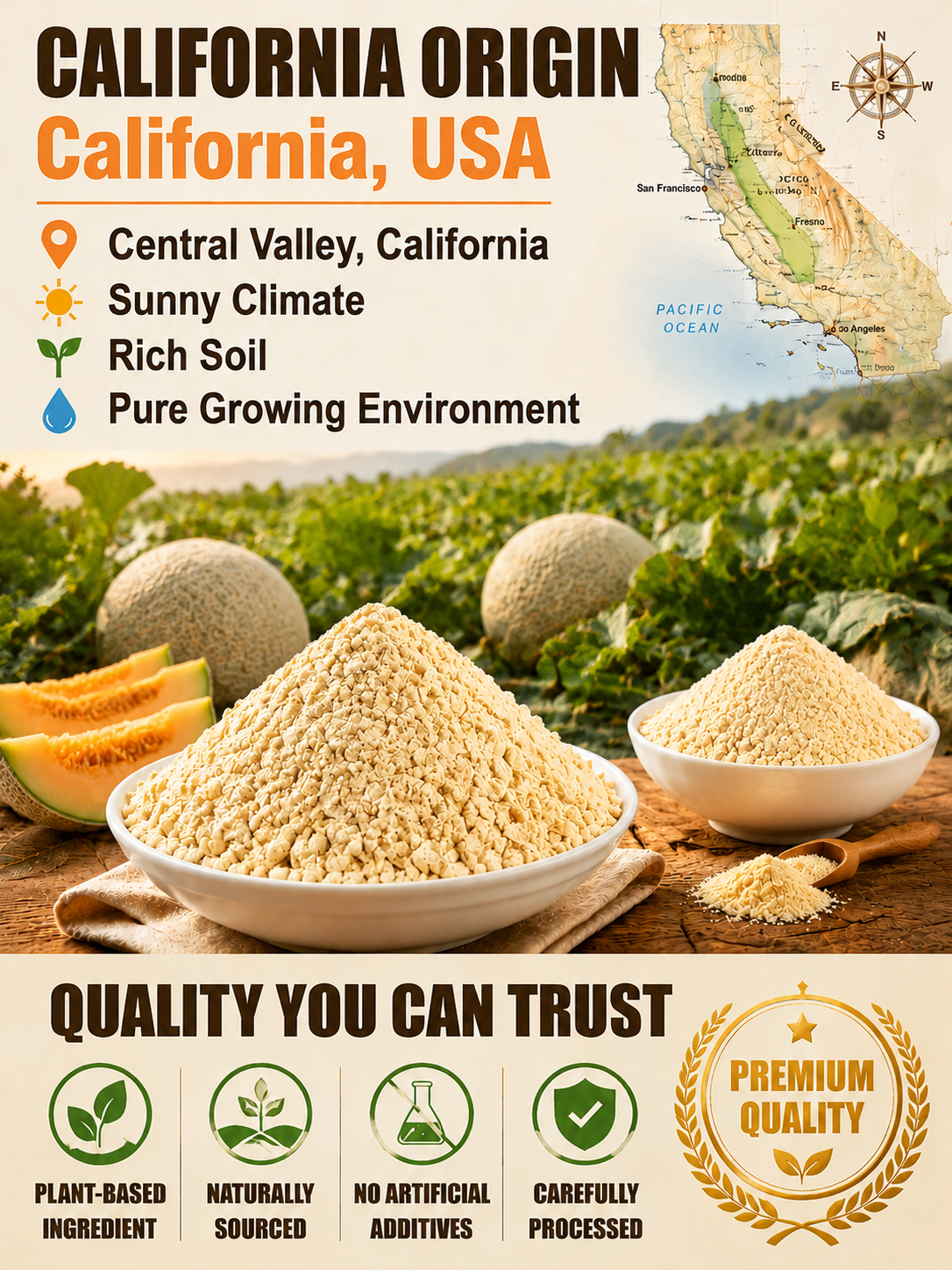 🍈 Premium Seed Powder Blend | Smooth Taste, Easy Nutrition-Lily