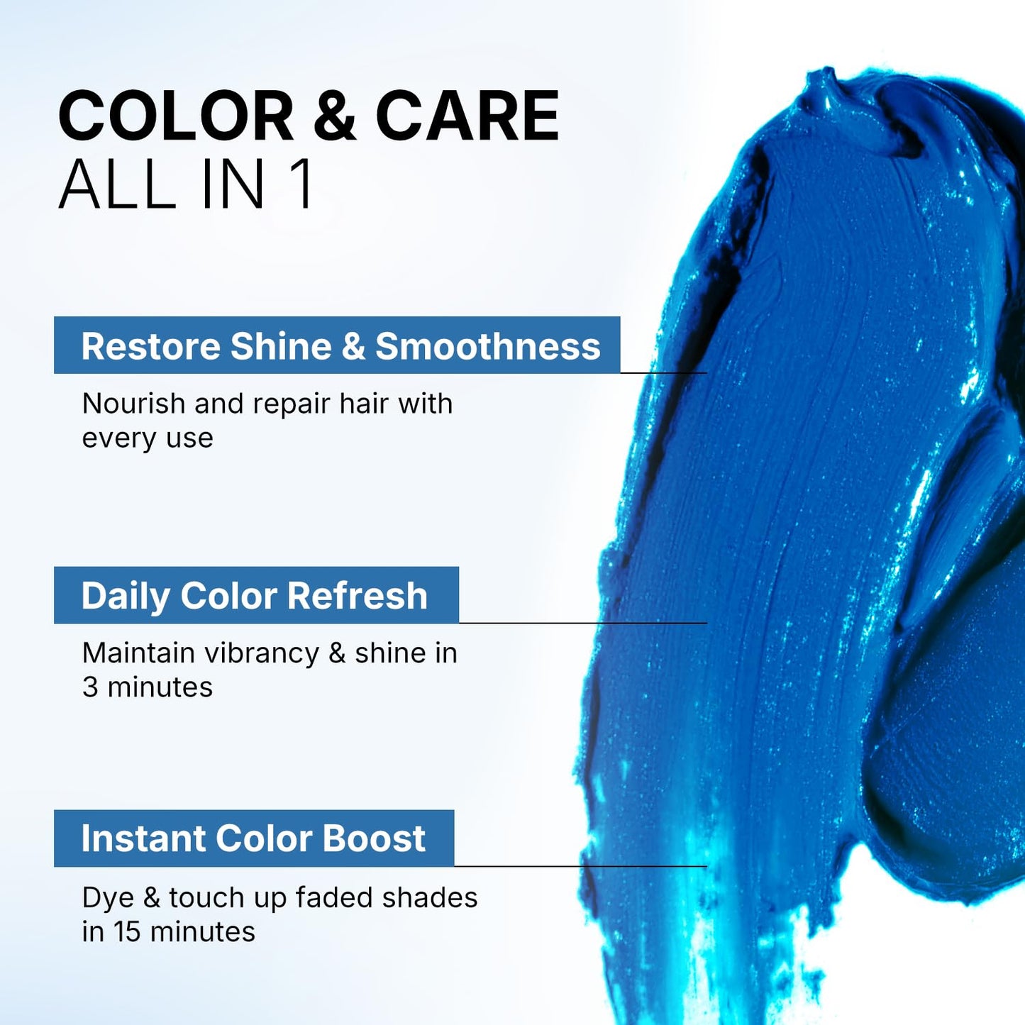 Hoegoa Blue Hair Color Depositing Mask-3LY