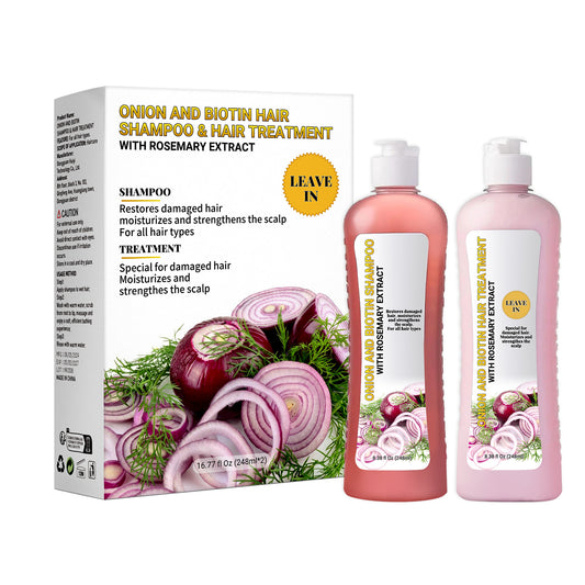 Onion Biotin and Rosemary Shampoo-3LY