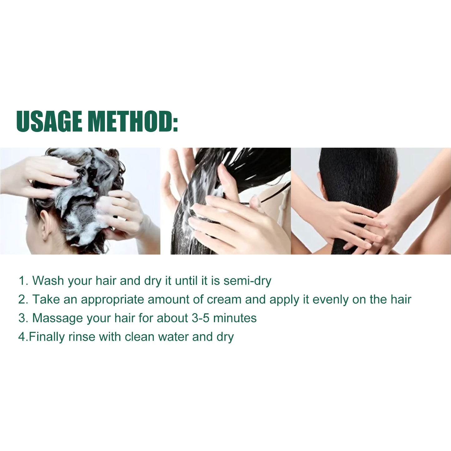 【Buy one get one free】 EELHOE Smoothing Hair Care Repair Cream -A