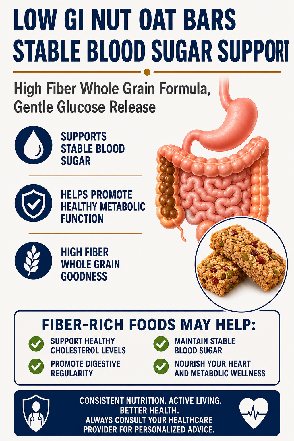 🥚Oat Protein Granola Bars Low Calorie Snack-Lily
