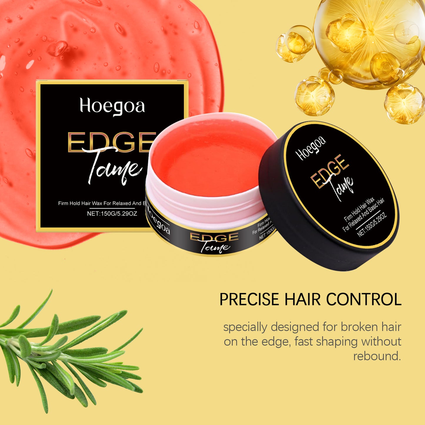 【Buy one Get one free】Texturizing Gel Wax for Flyaways | STRONG HOLD&EDGE CONTROL-9Y88