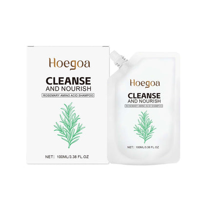 【Buy one Get one Free】 HOEGOA Rosemary Anti-Hair Loss Shampoo-A