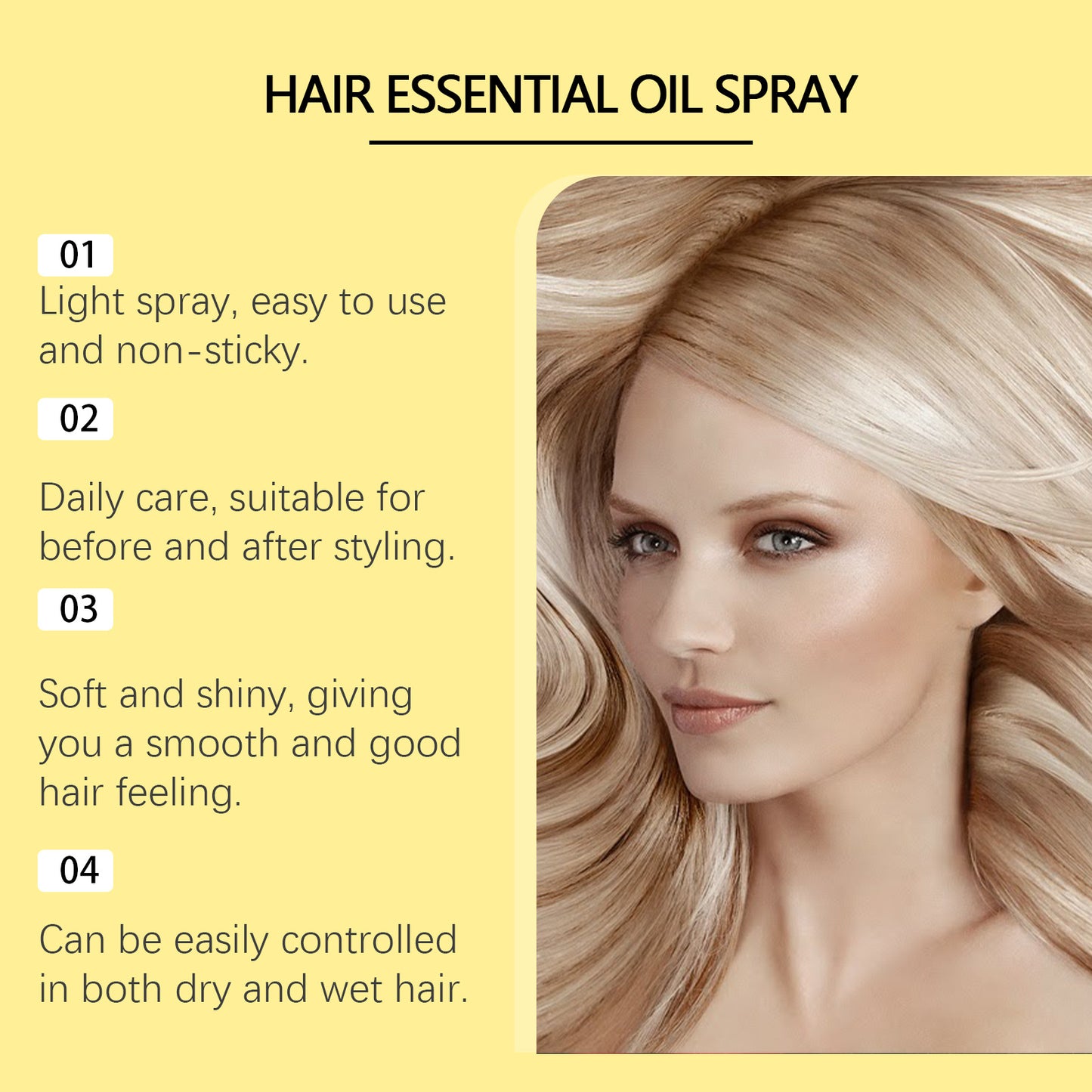 Hair care essential oil spray-The Secret to smooth hair-9Y88