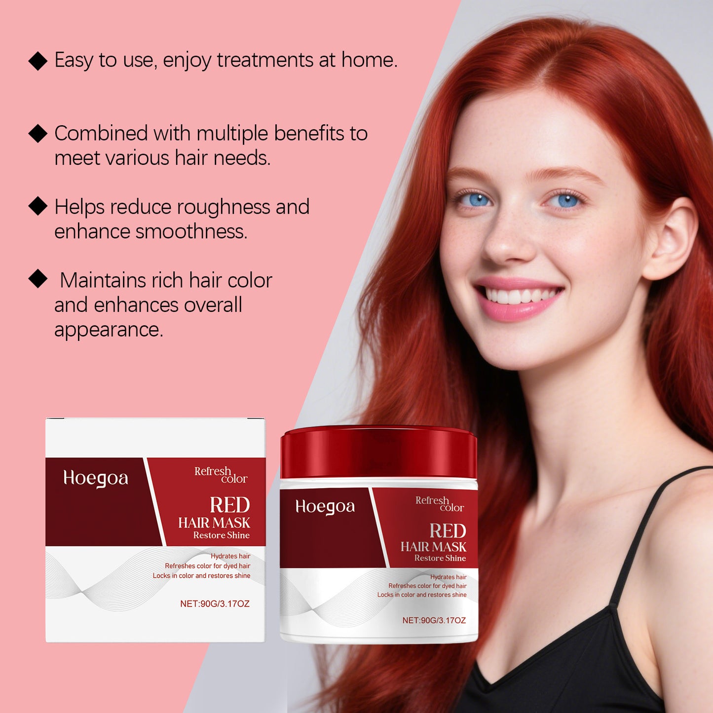 【Limited Time Offer】Red Moisturizing Hair Mask-9Y88