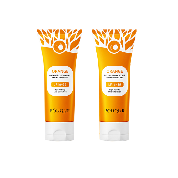 Orange Exfoliating Gel, Suitable for Both Men and Women-3LY