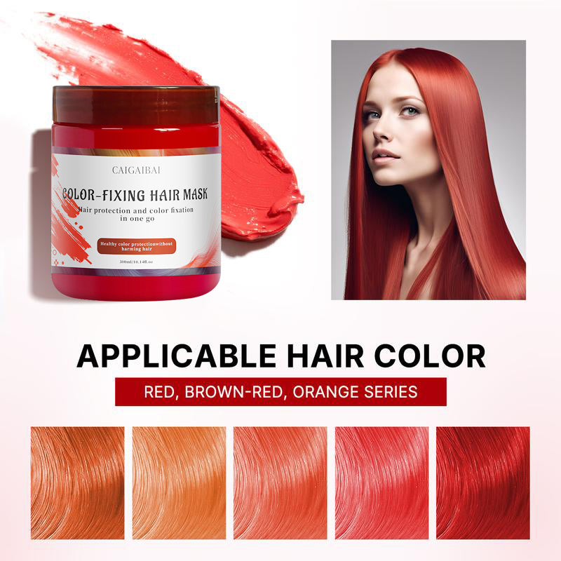 Color Depositing Red Hair Mask Color-KY
