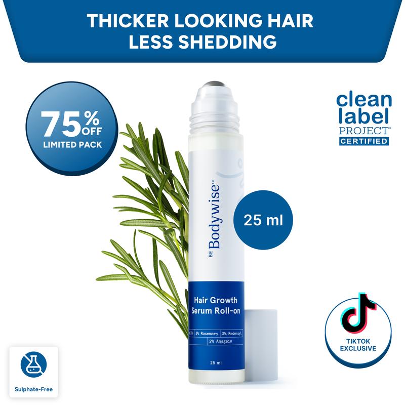 Be Bodywise Hair Growth Roll-On Serum-KY