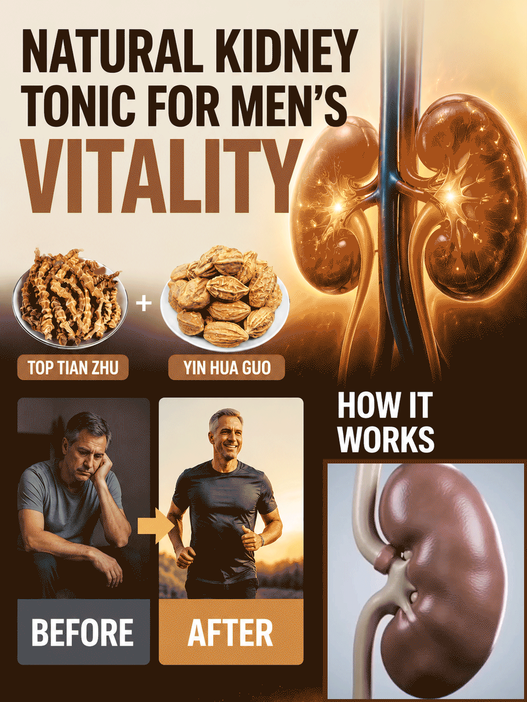 👨Men’s Daily Vitality Herbal Blend – Natural Plant-Based Wellness Support-Lily