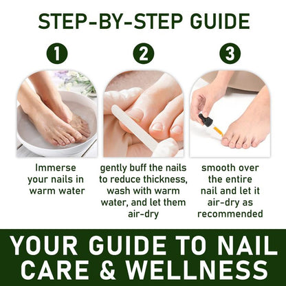 Toenail Fungus Treatment Extra Strength, Antifungal Solution for Toenail or Fingernail, Triple Action Formula for Remove Fungal, Repair and Renewal Damaged Nails 1.0 Fl Oz-KY