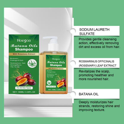 【Limited Time Offer】Batana Oil Shampoo: Promotes Hair Growth, Strengthens-9Y88